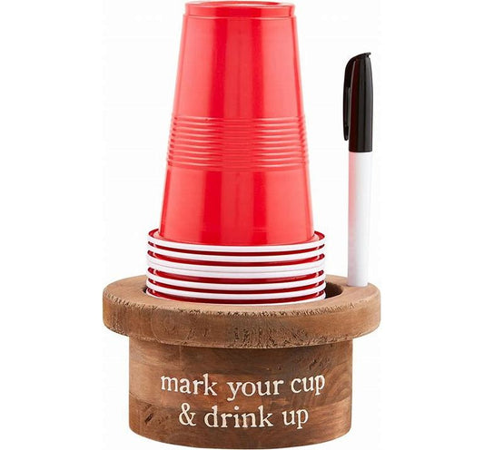 Disposable Cup and Marker Set