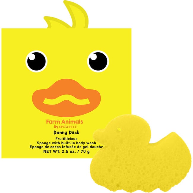 Spongelle Farm Animals- Danny Duck
