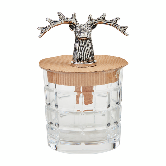 Deer DOF Glass and Bottle Stopper Set