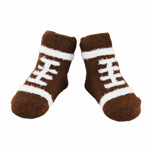 Baby Football Chenille Socks