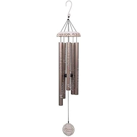 40" White Vintage Amazing Grace Chime