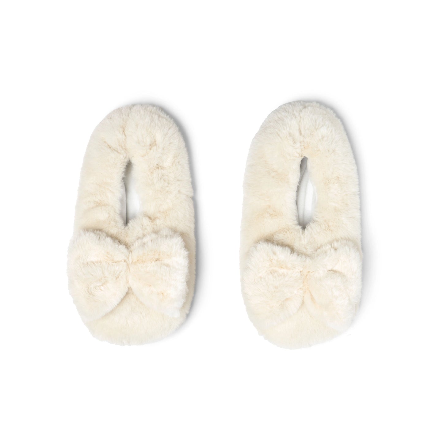White Heated Slippers